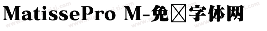 MatissePro M字体转换